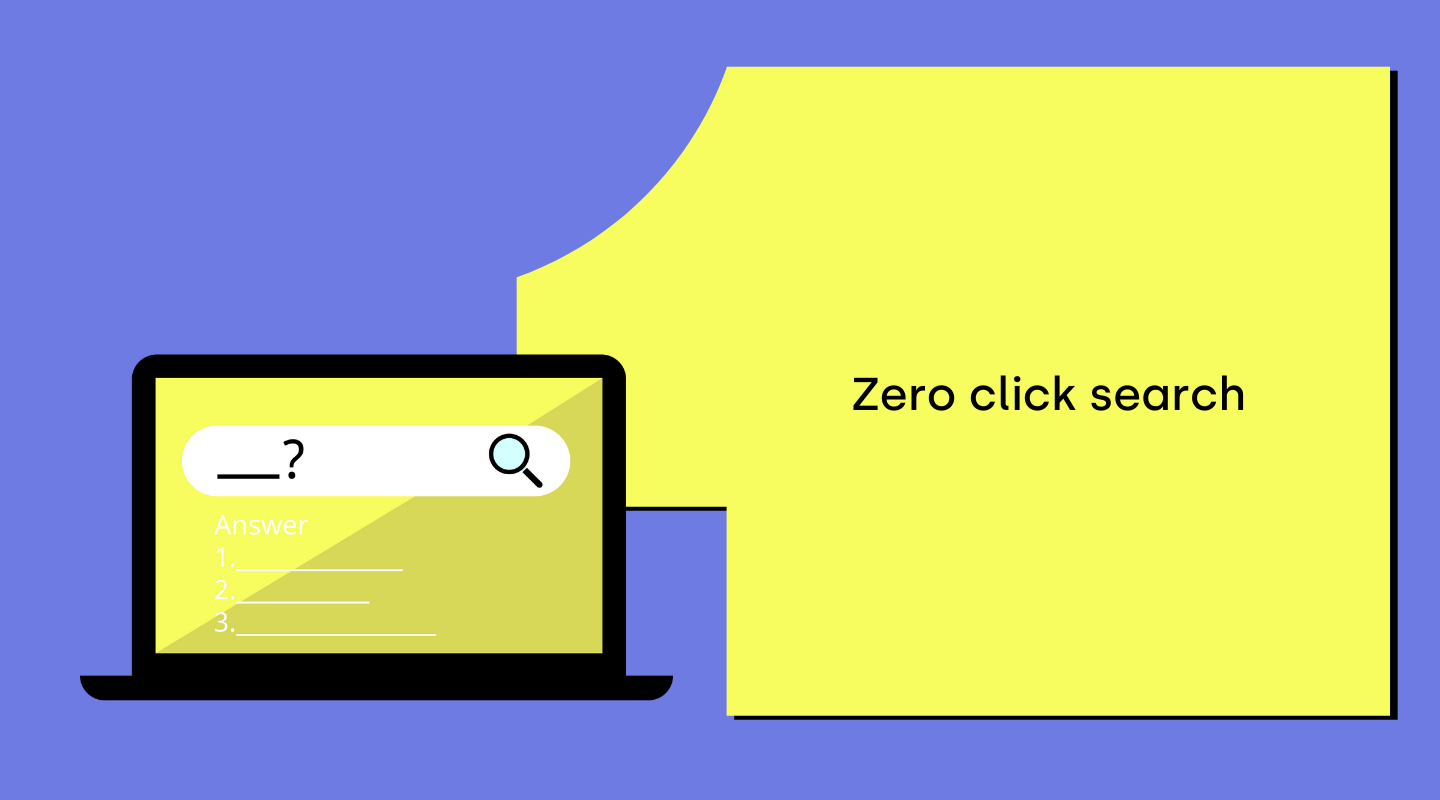 zero click search - wyszukiwania bez klikniecia