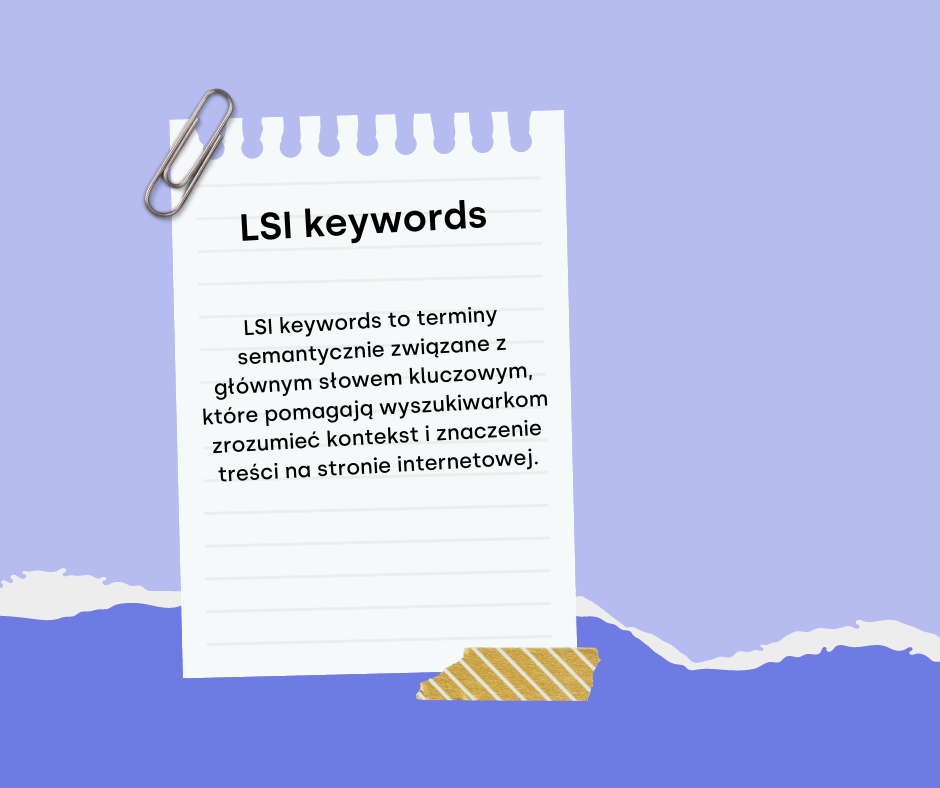 LSI keywords, lsi keywords definicja 