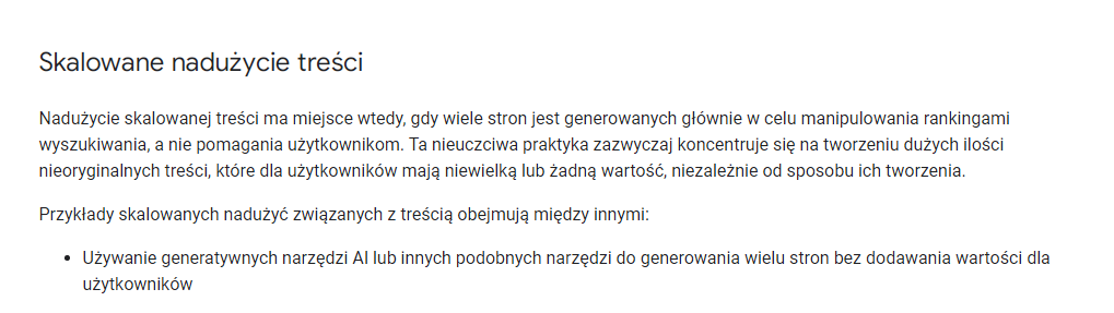 treści ai