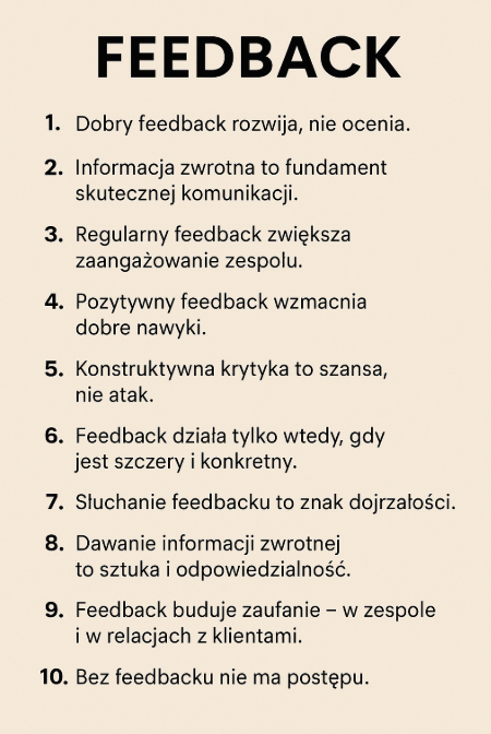 feedback co to